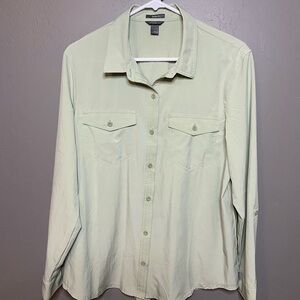 Eddie Bauer Womens Button-Up Shirt